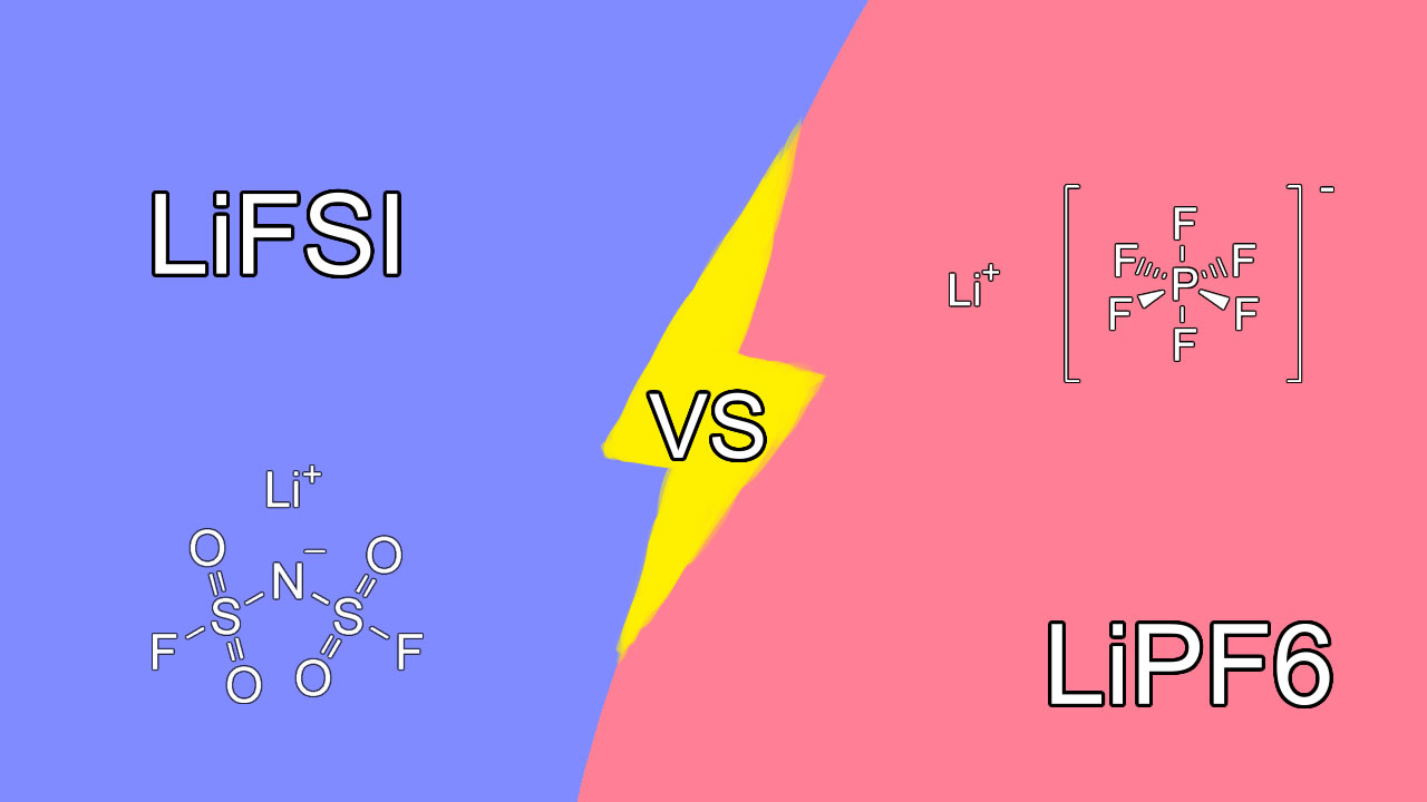 What are the advantages of LiFSI compared to LiPF6?